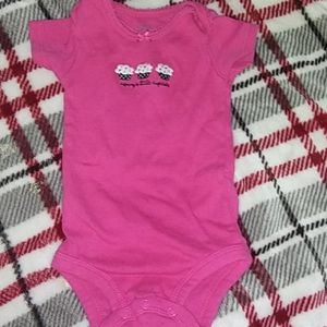 Carters baby girl onesie size 3 months